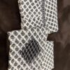 Brijwasin Black and White printed Gopi dress