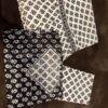 Brijwasin Black and White printed Gopi dress