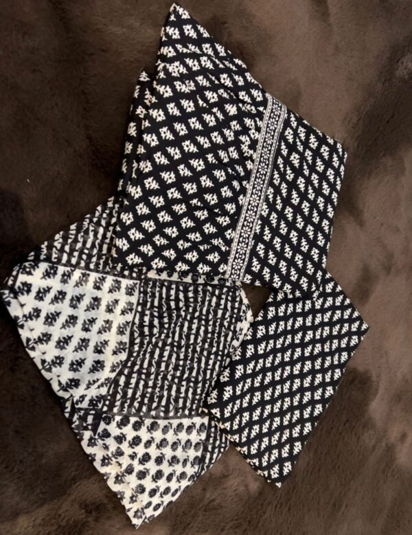 Brijwasin Black and white Gopi dress