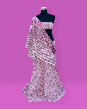 Brijwasin Pink Gopi dress