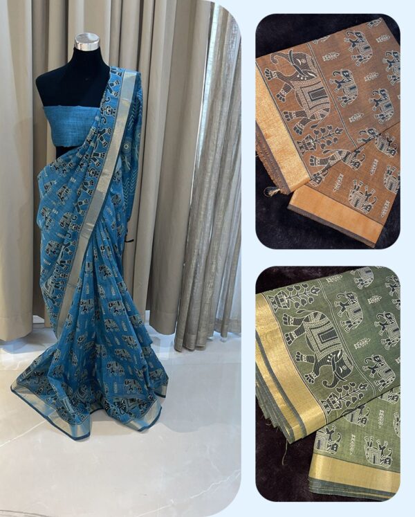 Khadi Cotton Saree