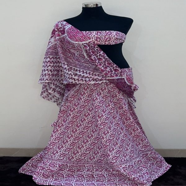 Brijwasin Pink Gopi dress