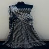 Brijwasin Black and white Gopi dress
