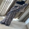 Brijwasin Gray Bayoux Linen Cotton Saree